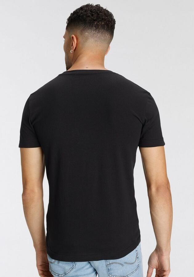 Calvin Klein Jeans Heren T-shirt Polo Herfst Winter Collectie Black Heren - Foto 10