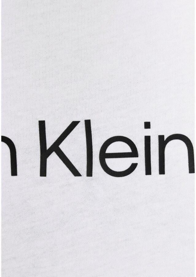 Calvin Klein Jeans Heren T-shirt Polo Herfst Winter Collectie White Heren - Foto 7