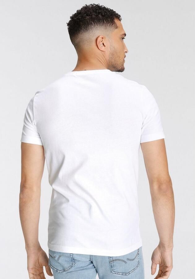 Calvin Klein Jeans Heren T-shirt Polo Herfst Winter Collectie White Heren - Foto 8