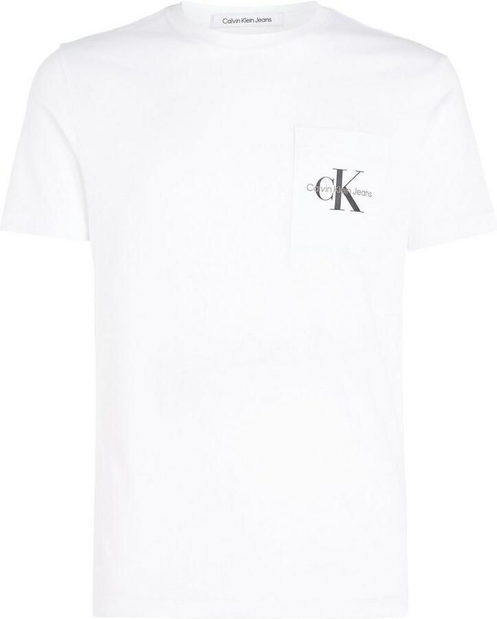 Calvin Klein Jeans Polo Shirt Lange Mouw CORE MONOLOGO POCKET SLIM TEE J30J320936 - Foto 2