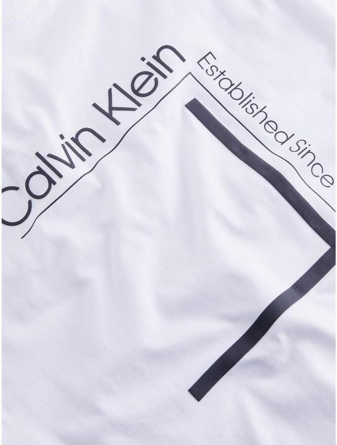 Calvin Klein Jeans Polo Shirt Lange Mouw CP-LINEAR BOX LOGO K10K114152 - Foto 3