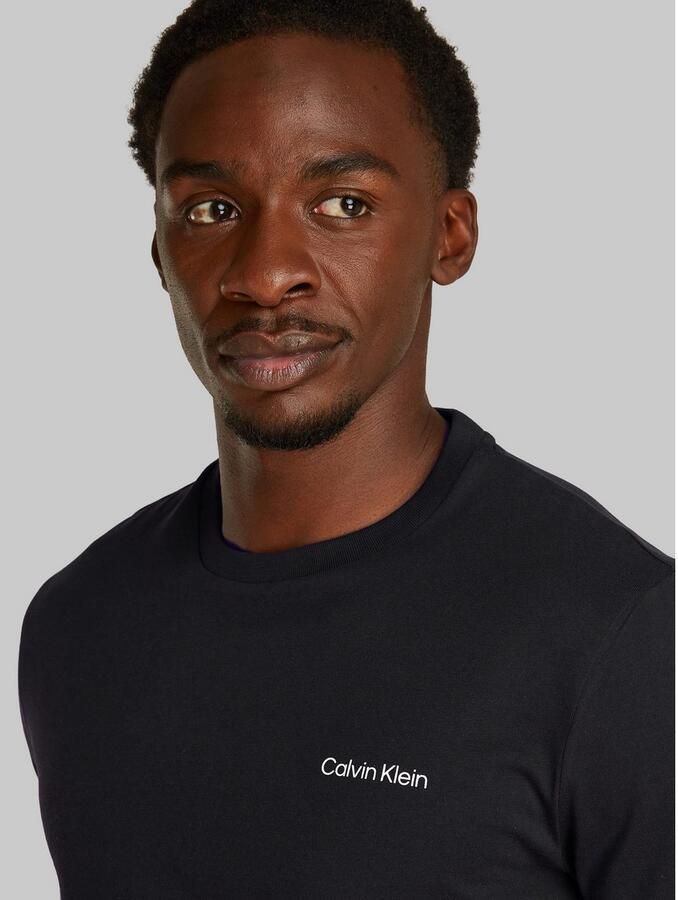 Calvin Klein Jeans Polo Shirt Lange Mouw CP-LINEAR BOX LOGO K10K114152 - Foto 3