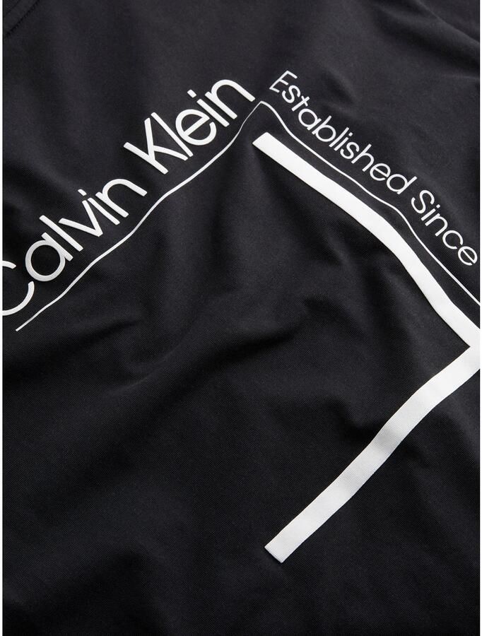 Calvin Klein Jeans Polo Shirt Lange Mouw CP-LINEAR BOX LOGO K10K114152 - Foto 2