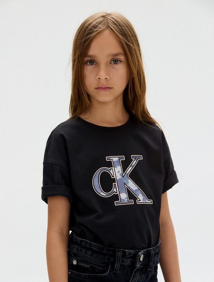 Calvin Klein T-shirt FILED IN MONOLOGO TEE voor kinderen tot 16 jaar coole logo-print - Foto 2