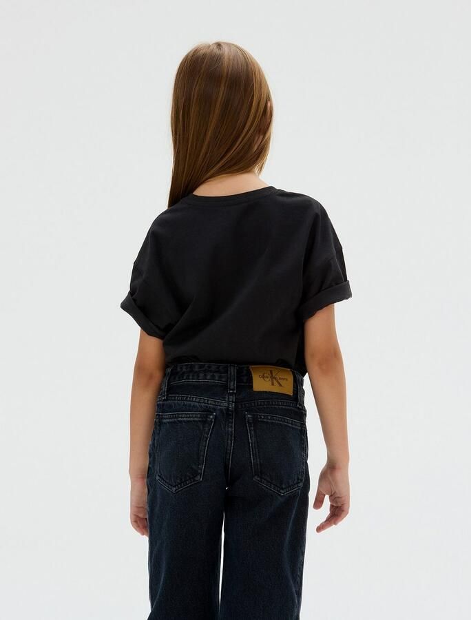 Calvin Klein T-shirt FILED IN MONOLOGO TEE voor kinderen tot 16 jaar coole logo-print - Foto 3