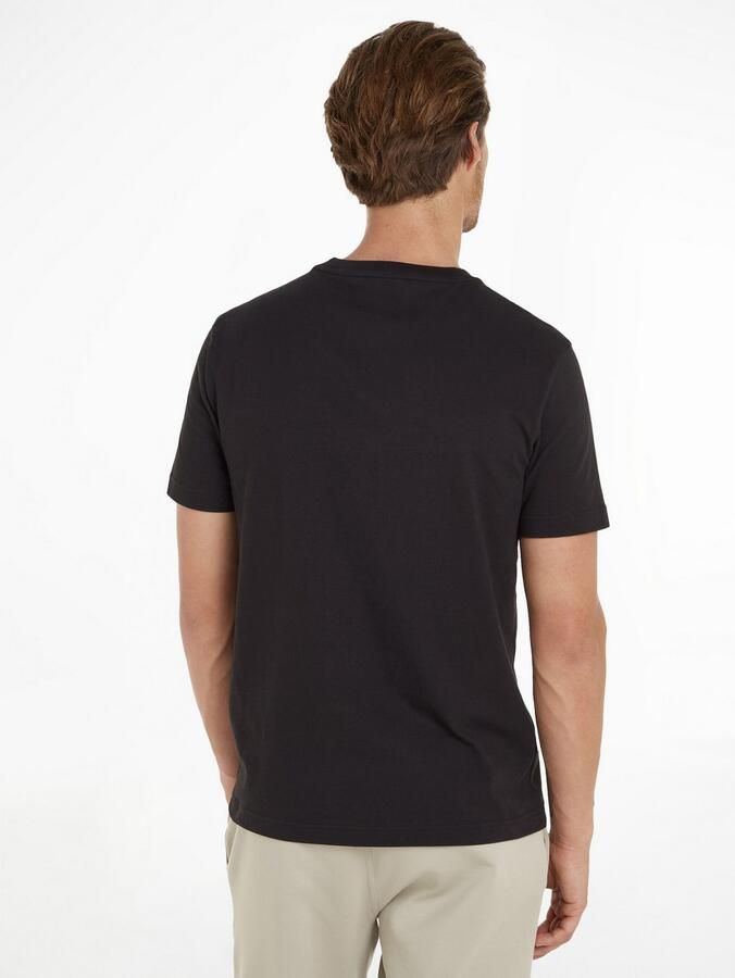 Calvin Klein T-shirt FLOCK LOGO T-SHIRT met een logo-opschrift - Foto 4
