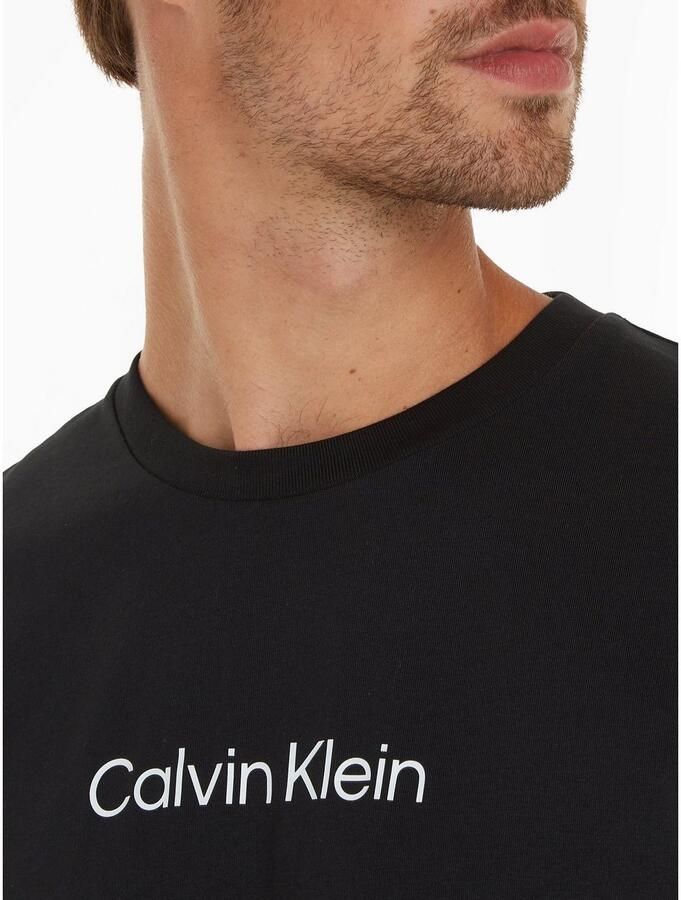 Calvin Klein regular fit T-shirt van katoen ck black - Foto 4