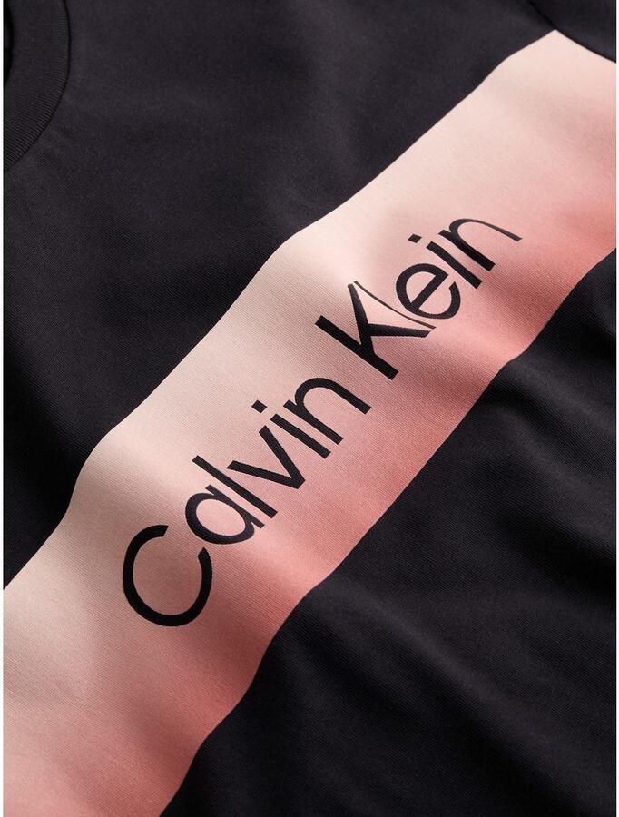 Calvin Klein T-shirt LINEAR OMBRE CHEST LOGO T-SHIRT - Foto 2