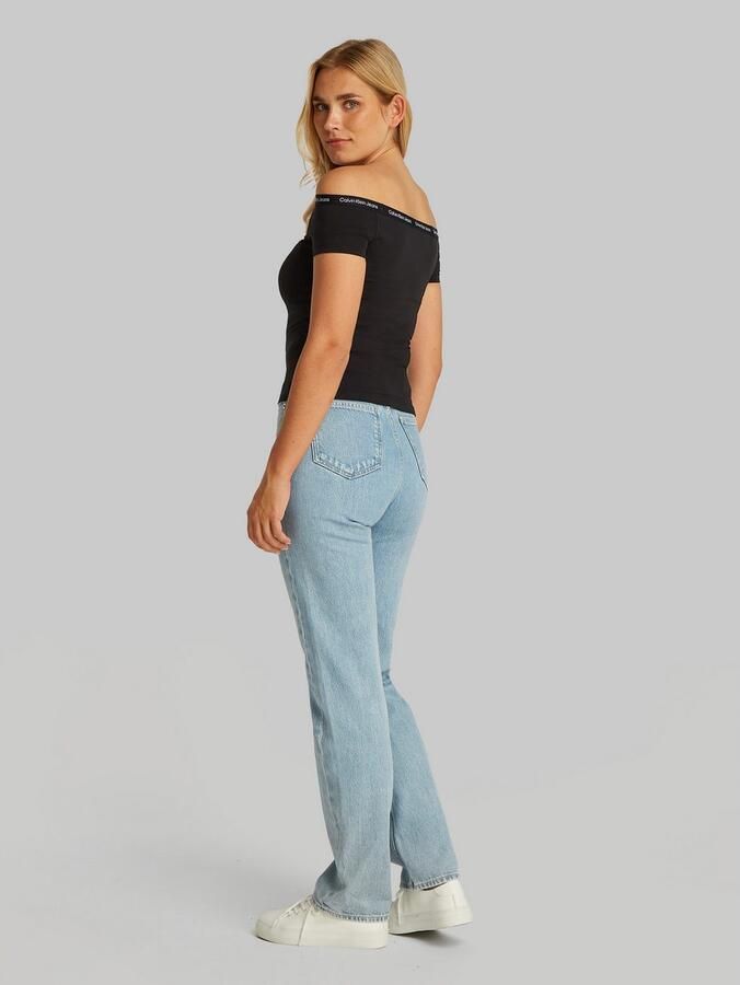 Calvin Klein Jeans Zwarte Top voor Stijlvolle Outfits Black Dames - Foto 7