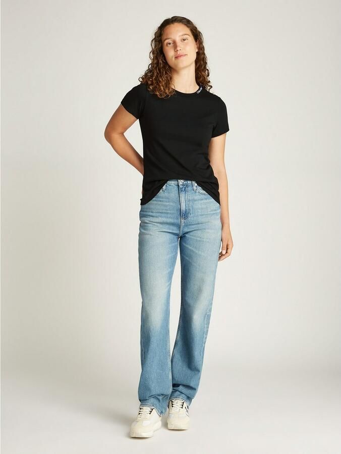 Calvin Klein T-shirt LOGO ELASTIC T-SHIRT - Foto 3