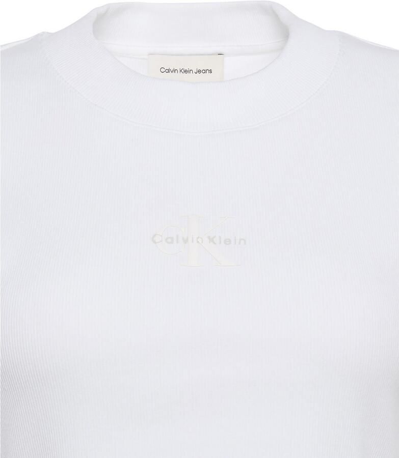 Calvin Klein Jeans T-shirt Korte Mouw MONOGRAM BABY TEE LV047AB802 - Foto 3