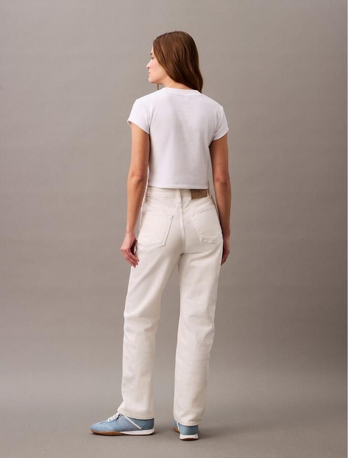 Calvin Klein Jeans T-shirt Korte Mouw MONOGRAM BABY TEE LV047AB802 - Foto 9