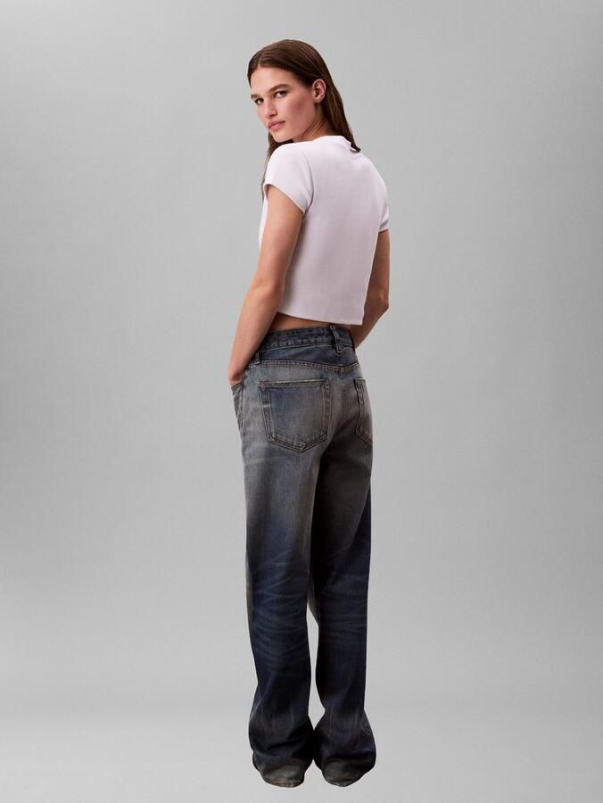 Calvin Klein Jeans T-shirt Korte Mouw MONOGRAM BABY TEE LV047AB802 - Foto 12