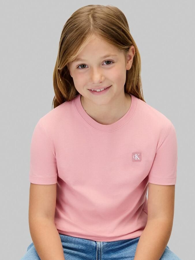 Calvin Klein T-shirt MONOGRAM MINI BADGE T-SHIRT - Foto 2