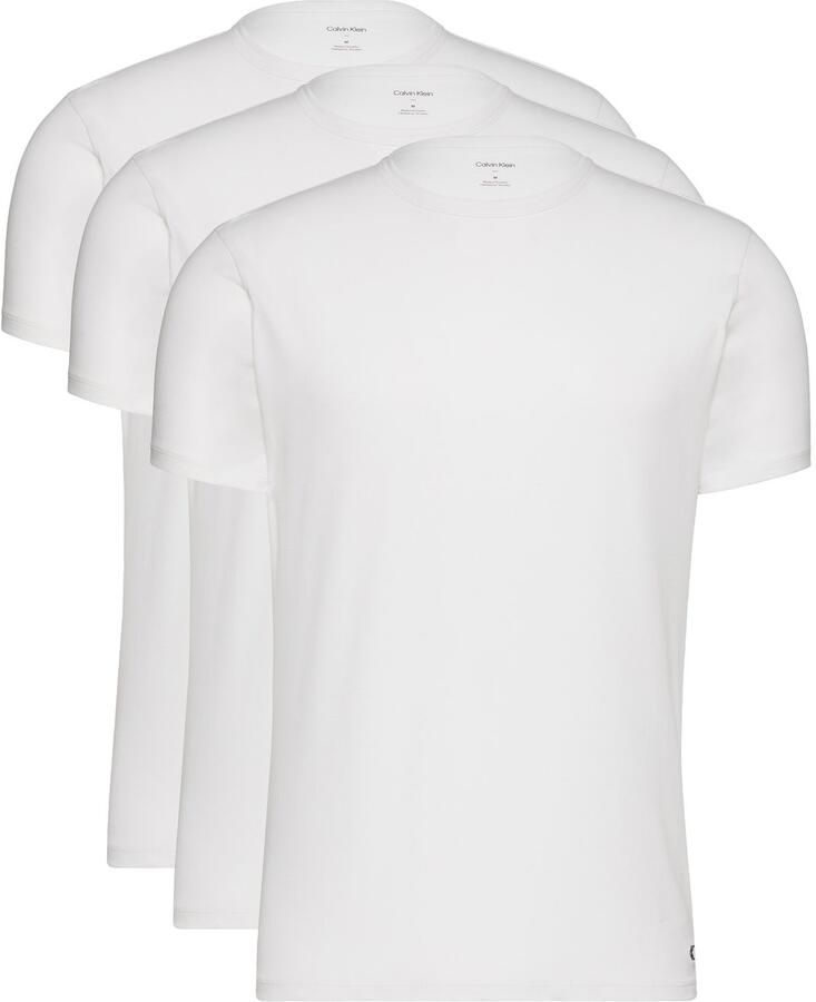 Calvin Klein Underwear T-shirt met ronde hals in een set van 3 stuks