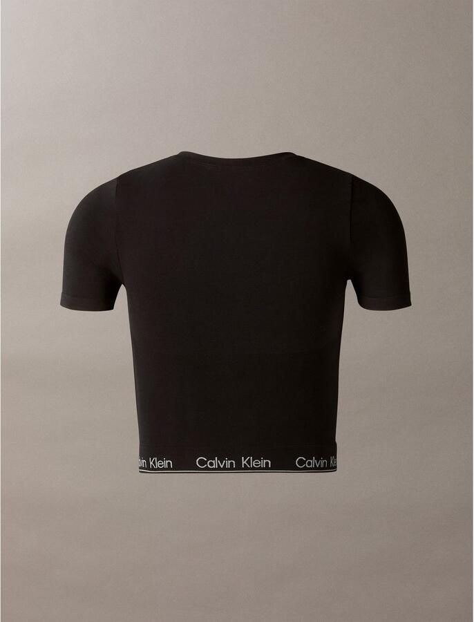 Calvin Klein T-shirt SHORT SLEEVE TOP Met een ronde hals - Foto 2