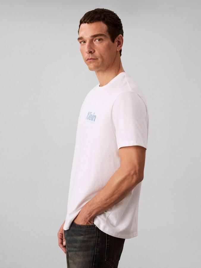 Calvin Klein T-shirt SS 20S EU CALVIN CURSIVE GRAPHIC - Foto 3