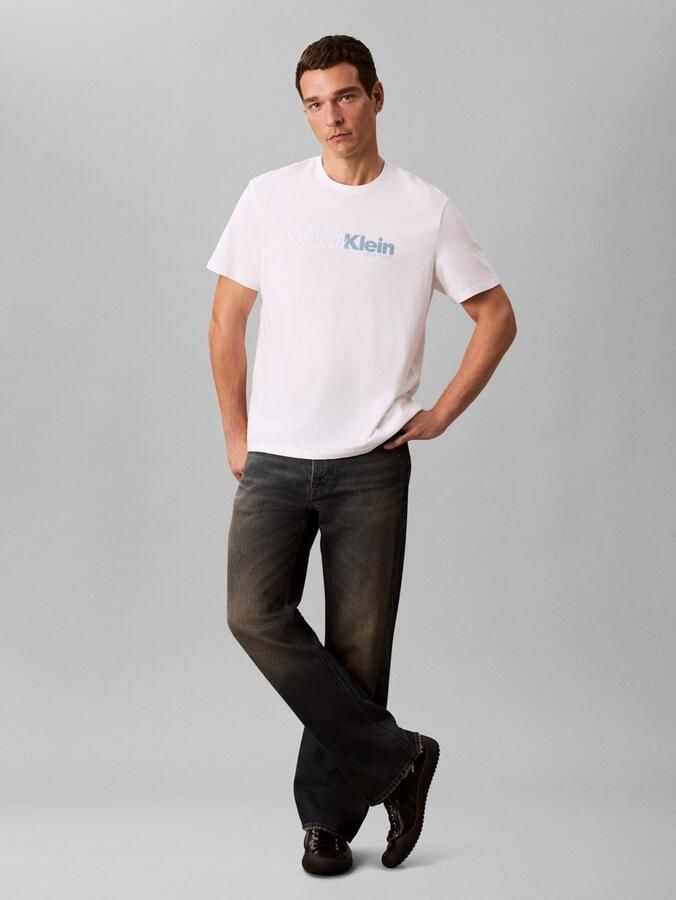 Calvin Klein T-shirt SS 20S EU CALVIN CURSIVE GRAPHIC - Foto 5