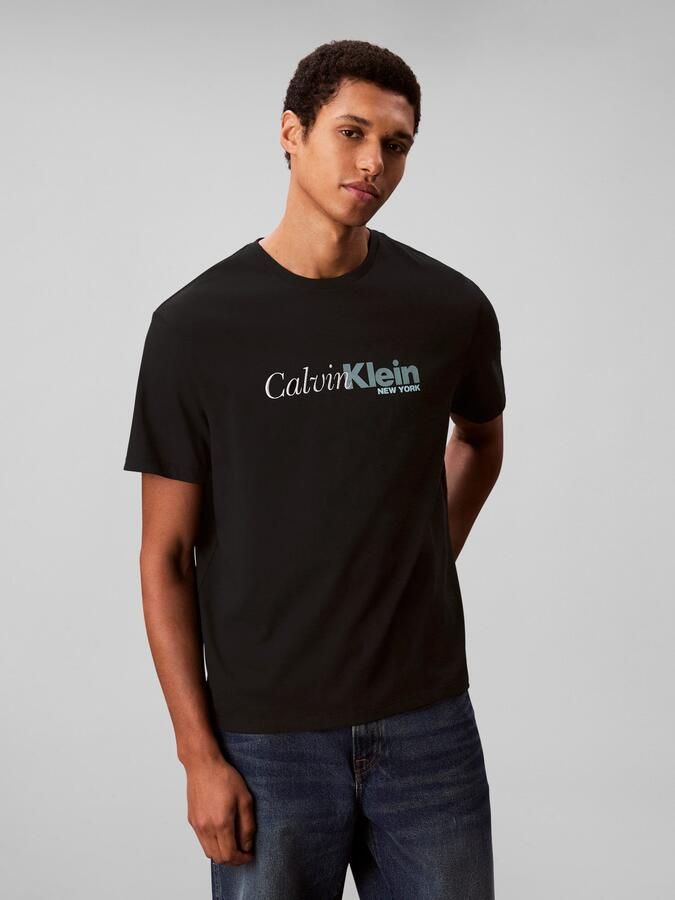Calvin Klein T-shirt SS 20S EU CALVIN CURSIVE GRAPHIC