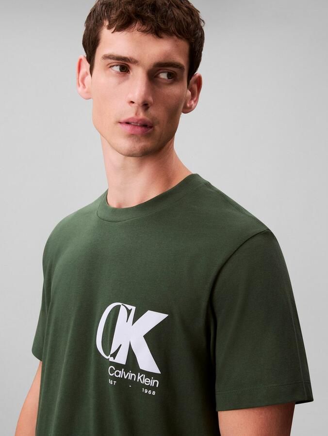 Calvin Klein T-shirt SS 20S EU CK OVERLAP GRAPHIC TEE - Foto 5