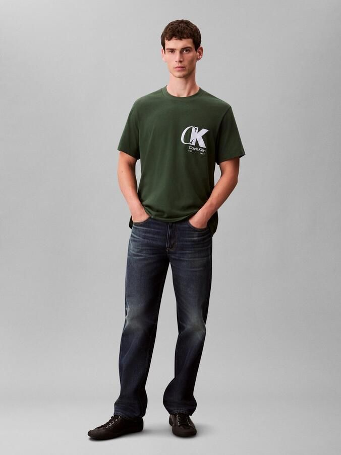 Calvin Klein T-shirt SS 20S EU CK OVERLAP GRAPHIC TEE - Foto 6