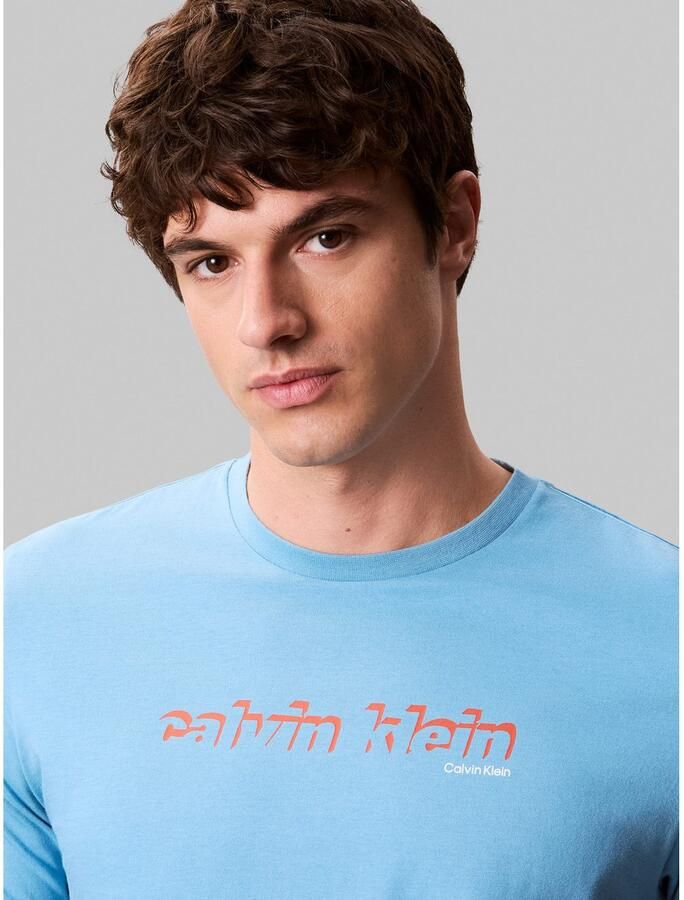 Calvin Klein T-shirt SS 30s E CLVN LN 3D - Foto 3