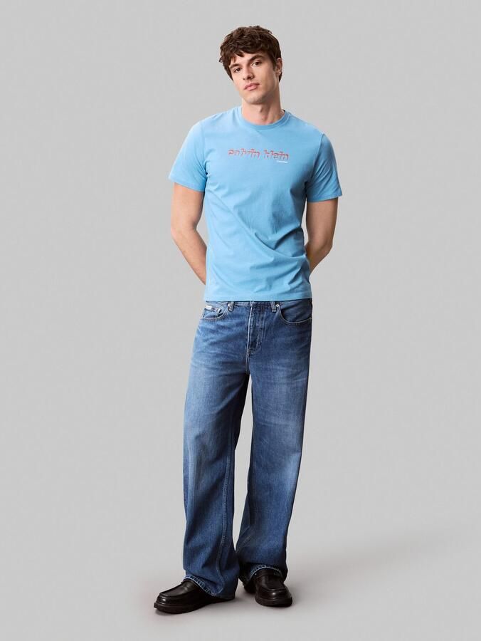 Calvin Klein T-shirt SS 30s E CLVN LN 3D - Foto 5