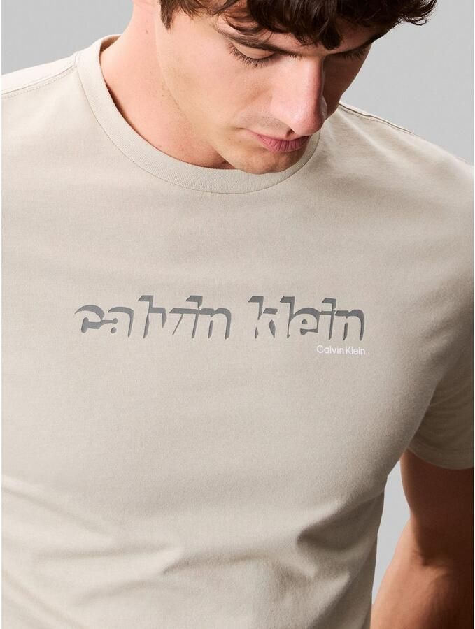 Calvin Klein T-shirt SS 30s E CLVN LN 3D - Foto 3