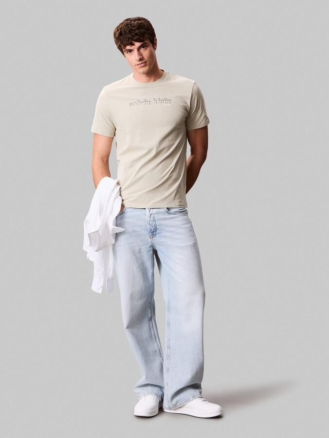 Calvin Klein T-shirt SS 30s E CLVN LN 3D - Foto 6