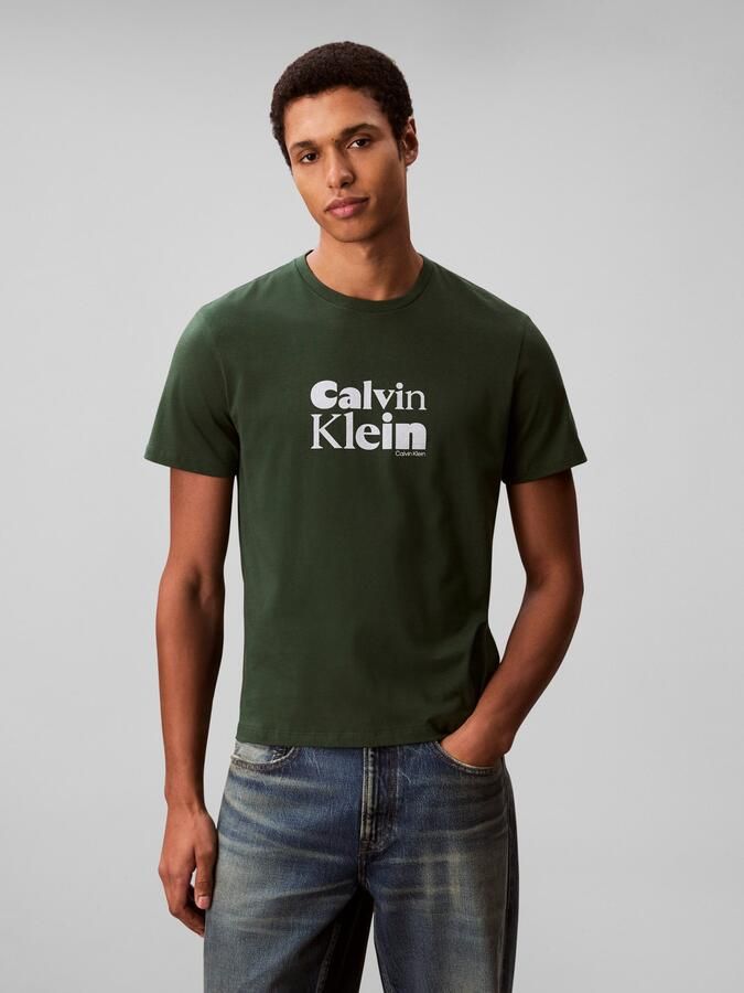 Calvin Klein T-shirt SS 30S EU BOLD GRAP - Foto 6