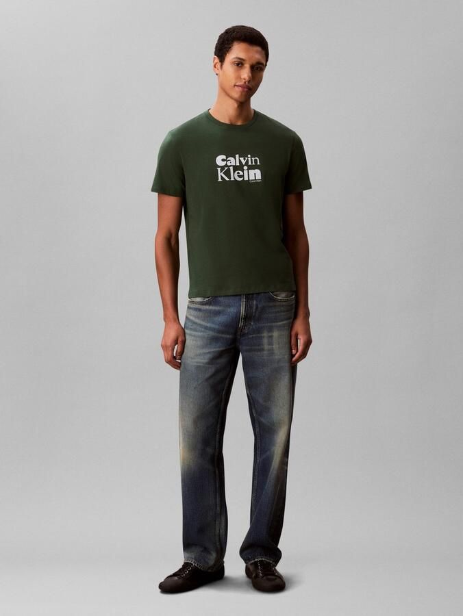 Calvin Klein T-shirt SS 30S EU BOLD GRAP - Foto 2