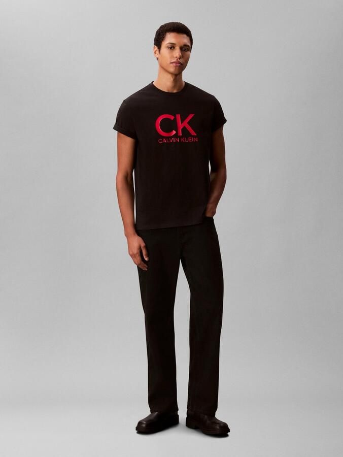 Calvin Klein T-shirt SS 30S EU CK CALVIN GRAPHIC TEE - Foto 4