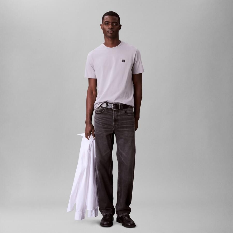 Calvin Klein Jeans T-shirt Korte Mouw SS BADGE 30S JERSEY CLASSIC TEE - Foto 3