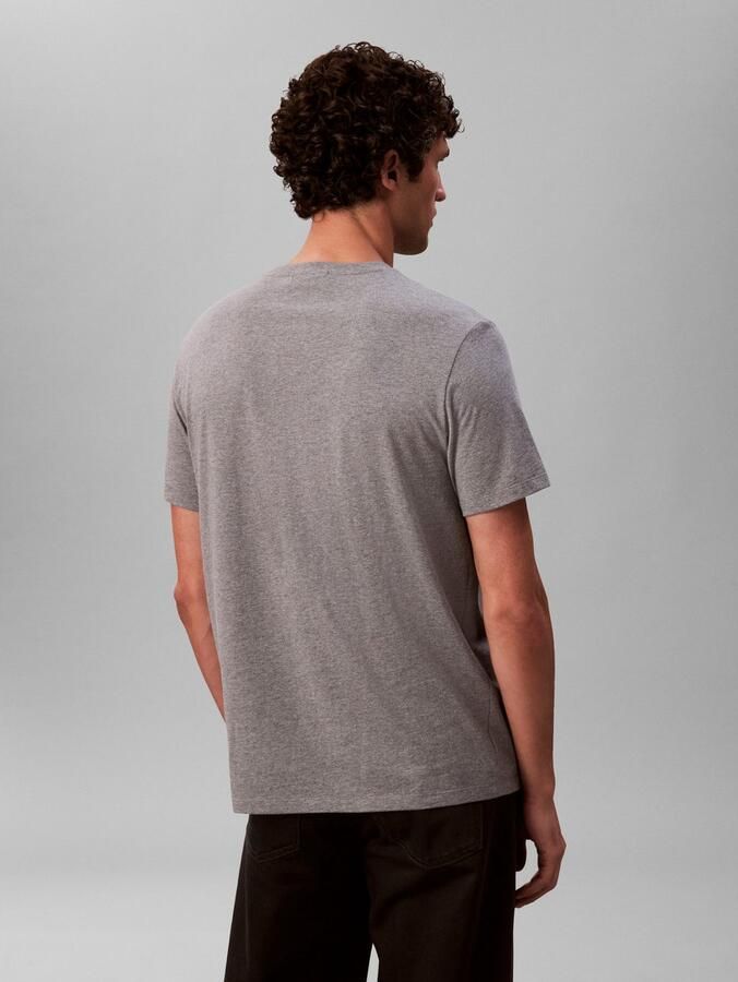 CALVIN KLEIN JEANS regular T-shirt grijs - Foto 10