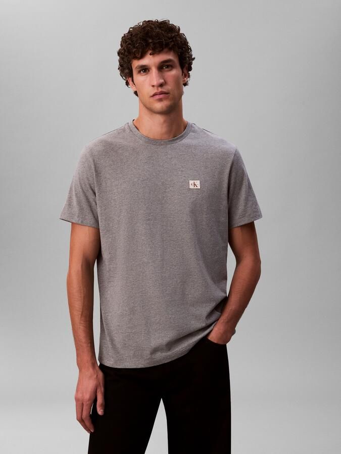 CALVIN KLEIN JEANS regular T-shirt grijs - Foto 11