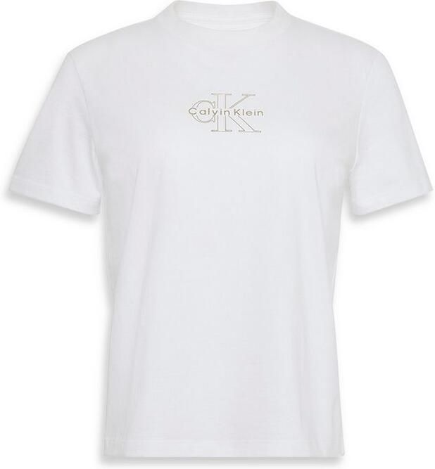 Calvin Klein Jeans T-shirt Korte Mouw SS CLASSIC FOIL MONOLOGO - Foto 6