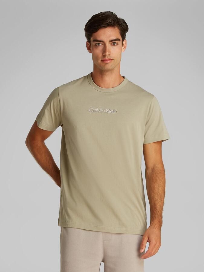 Calvin Klein T-shirt S S CREW NECK met logo-opschrift - Foto 6