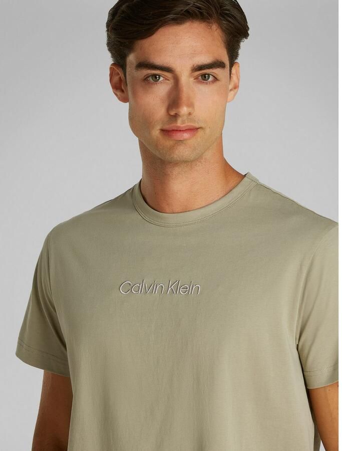 Calvin Klein T-shirt S S CREW NECK met logo-opschrift - Foto 2