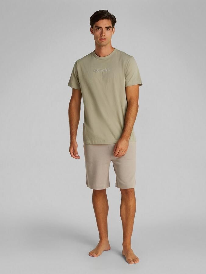 Calvin Klein T-shirt S S CREW NECK met logo-opschrift - Foto 3