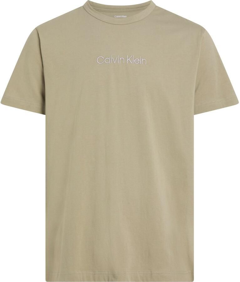 Calvin Klein T-shirt S S CREW NECK met logo-opschrift