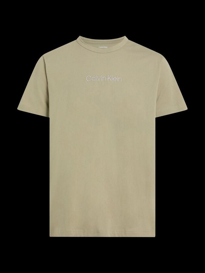 Calvin Klein T-shirt S S CREW NECK met logo-opschrift - Foto 4