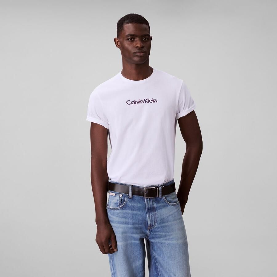 Calvin Klein Jeans Regular fit T-shirt met logoprint model 'Class'