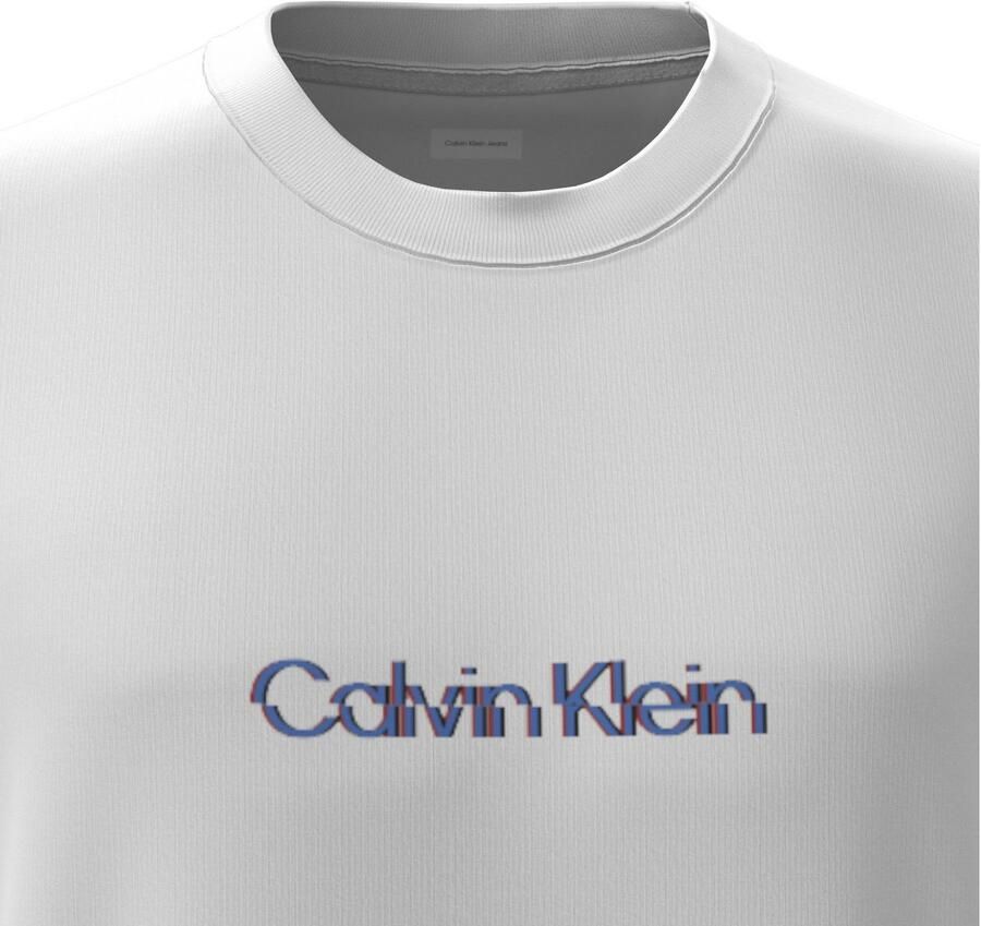 Calvin Klein Jeans Regular fit T-shirt met logoprint model 'Class' - Foto 3