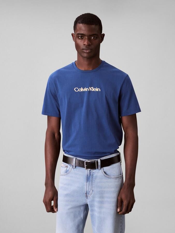 Calvin Klein Jeans Regular fit T-shirt met logoprint model 'Class' - Foto 4