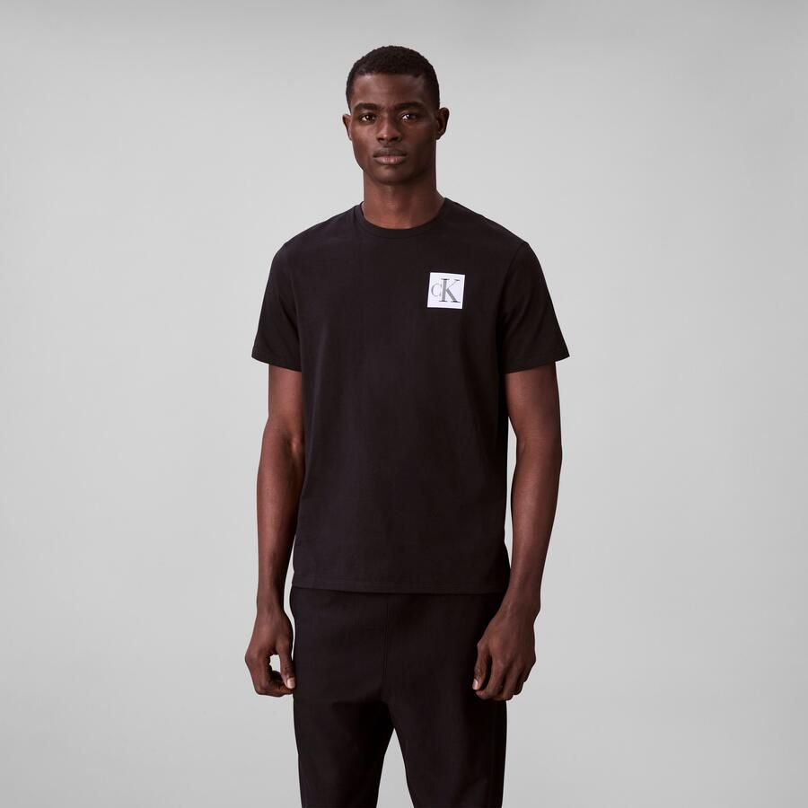 Calvin Klein Jeans Regular fit T-shirt van puur katoen met logoprint - Foto 8