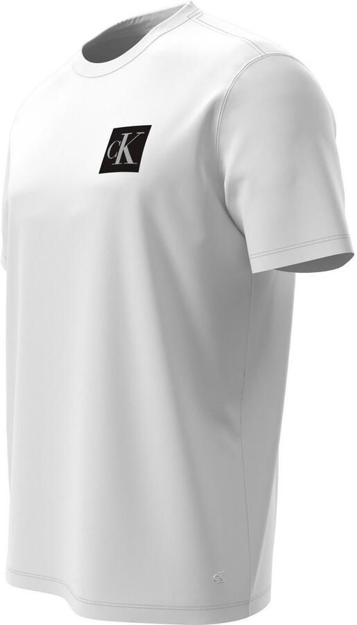 Calvin Klein Jeans Regular fit T-shirt van puur katoen met logoprint - Foto 8
