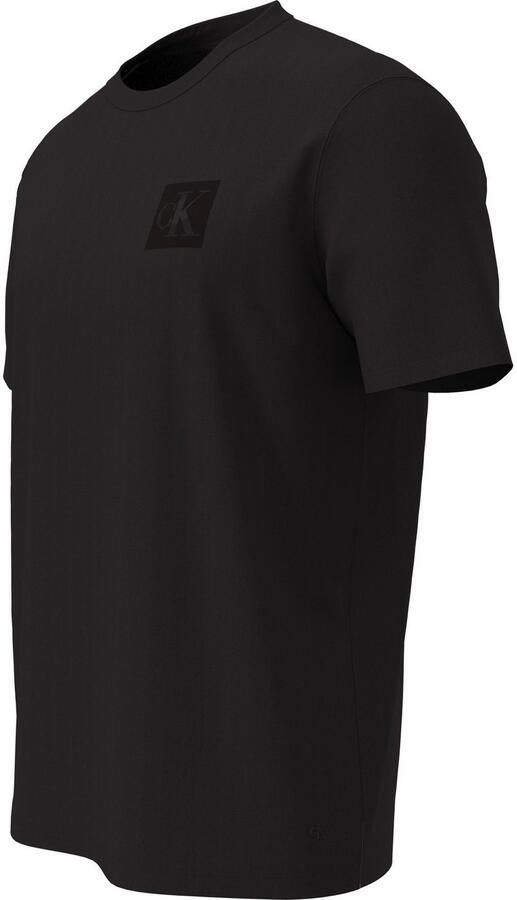 Calvin Klein Jeans Regular fit T-shirt van puur katoen met logoprint - Foto 7