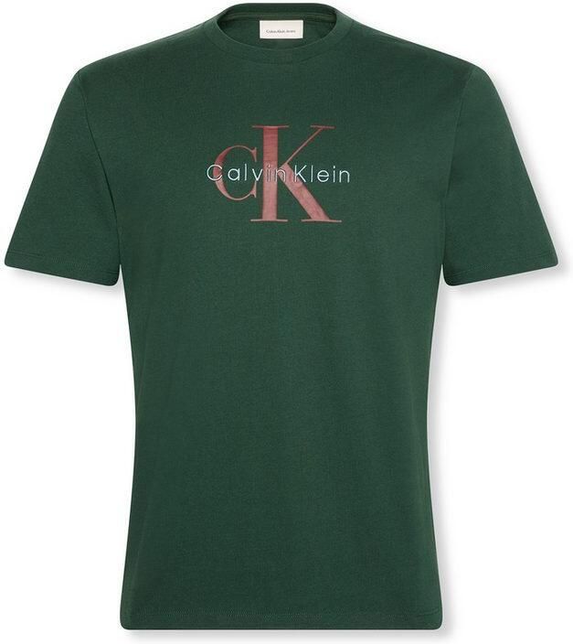 Calvin Klein T-shirt SS Hero Monologo Tee 20s Met ronde hals regular fit - Foto 5