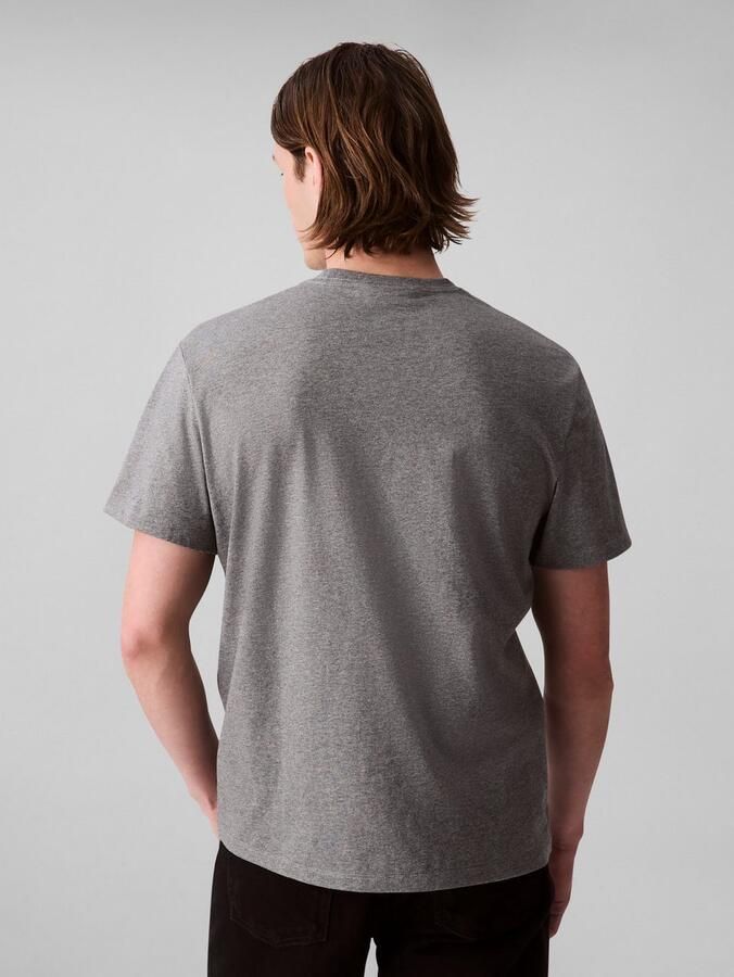 Calvin Klein T-shirt SS Hero Monologo Tee 20s Met ronde hals regular fit - Foto 3