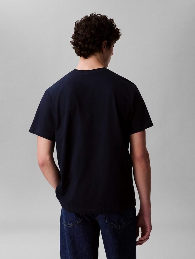 Calvin Klein T-shirt SS Hero Monologo Tee 20s Met ronde hals regular fit - Foto 9